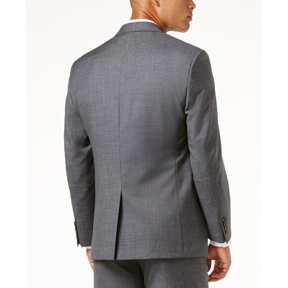 Ralph Lauren Mens UltraFlex Lattimore Classic Fit Suit Jacket Gray Size 42L New - Picture 5 of 10